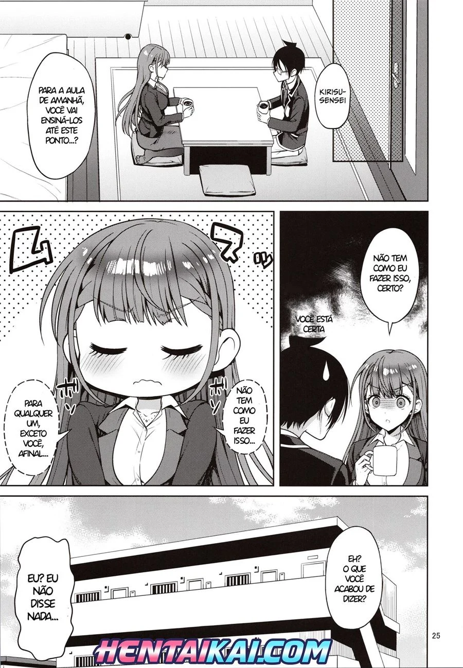 Bokutachi wa Benkyou ga Dekinai – Hentai Preto e Branco – Versão Completa