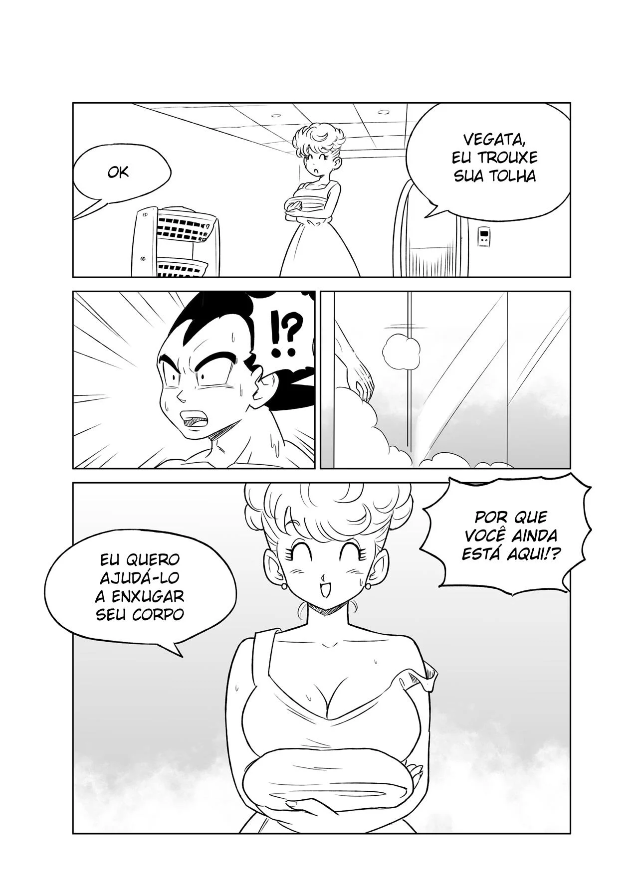 A sogra safada de Vegeta – Manga Hentai – Traduzido para Português