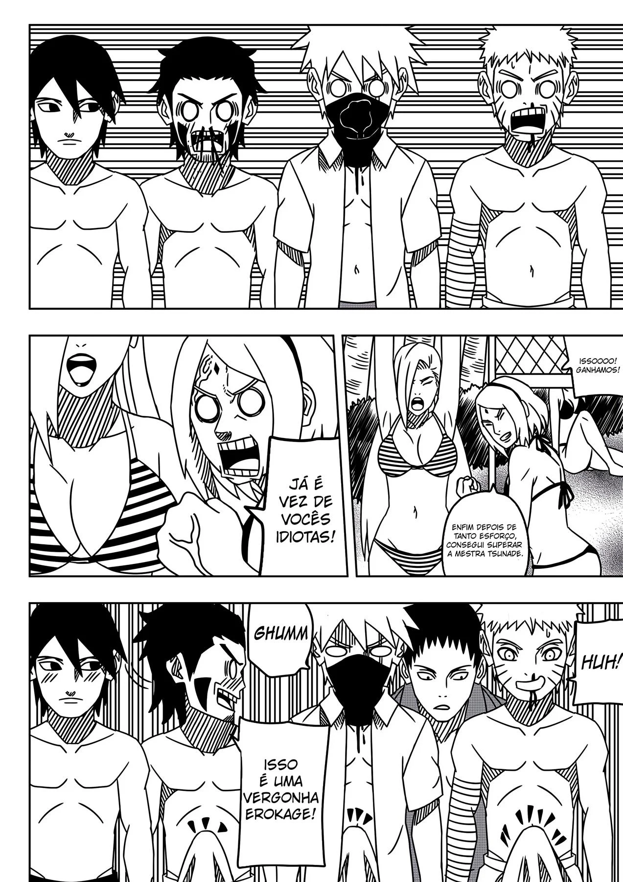 Anko fodendo as ninjas de Konoha – Manga Hentai – Traduzido para Português