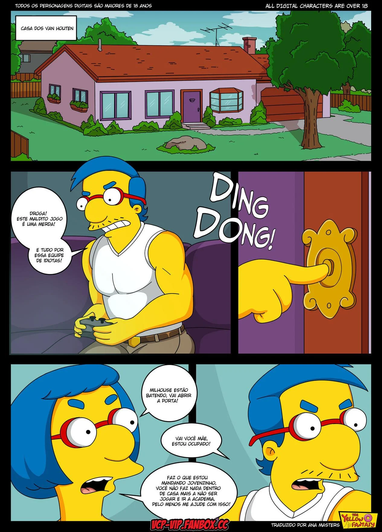 Comendo a Prima do Amigo – Comics Porno – Quadrinho em PT-BR