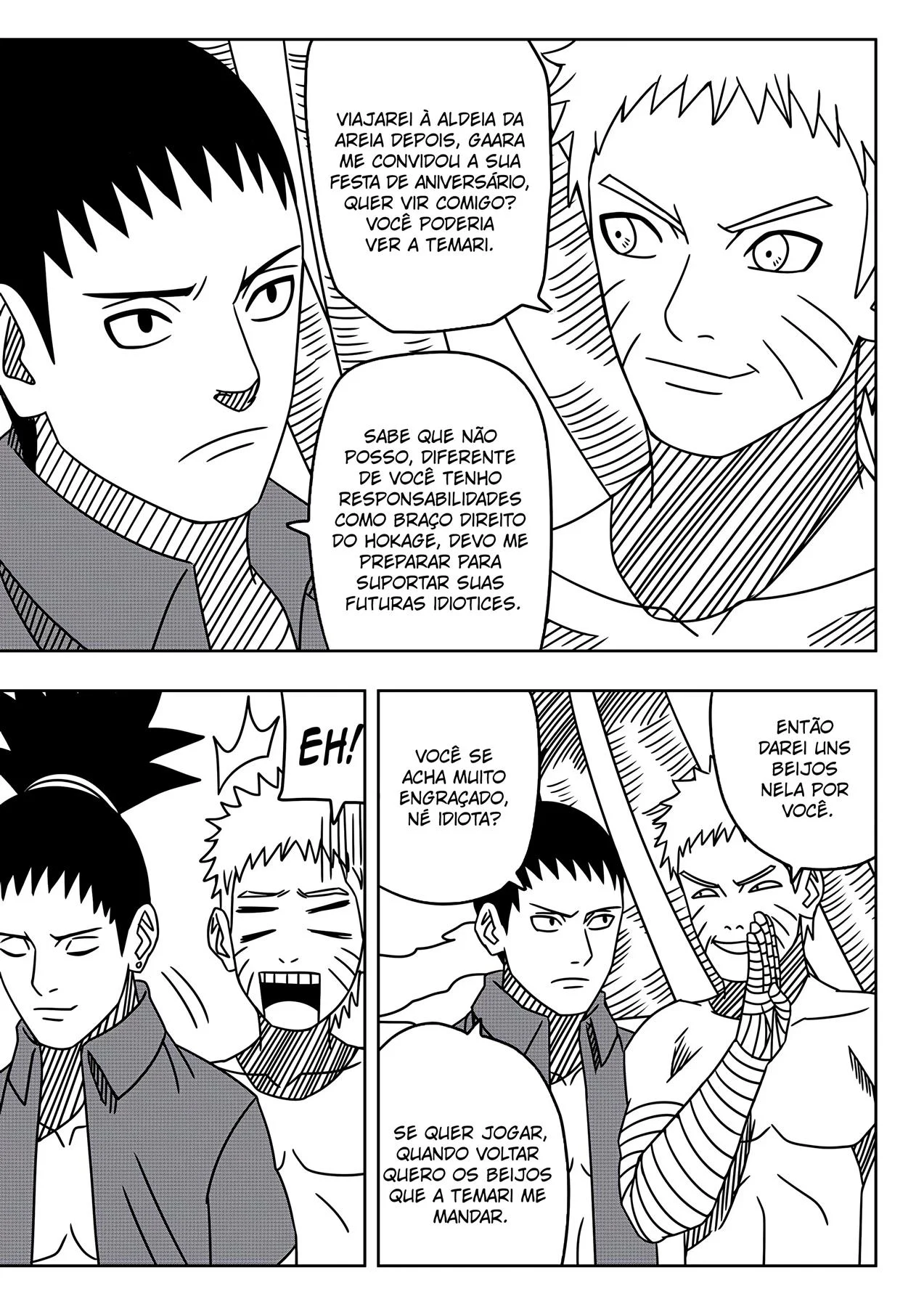 Anko fodendo as ninjas de Konoha – Manga Hentai – Traduzido para Português