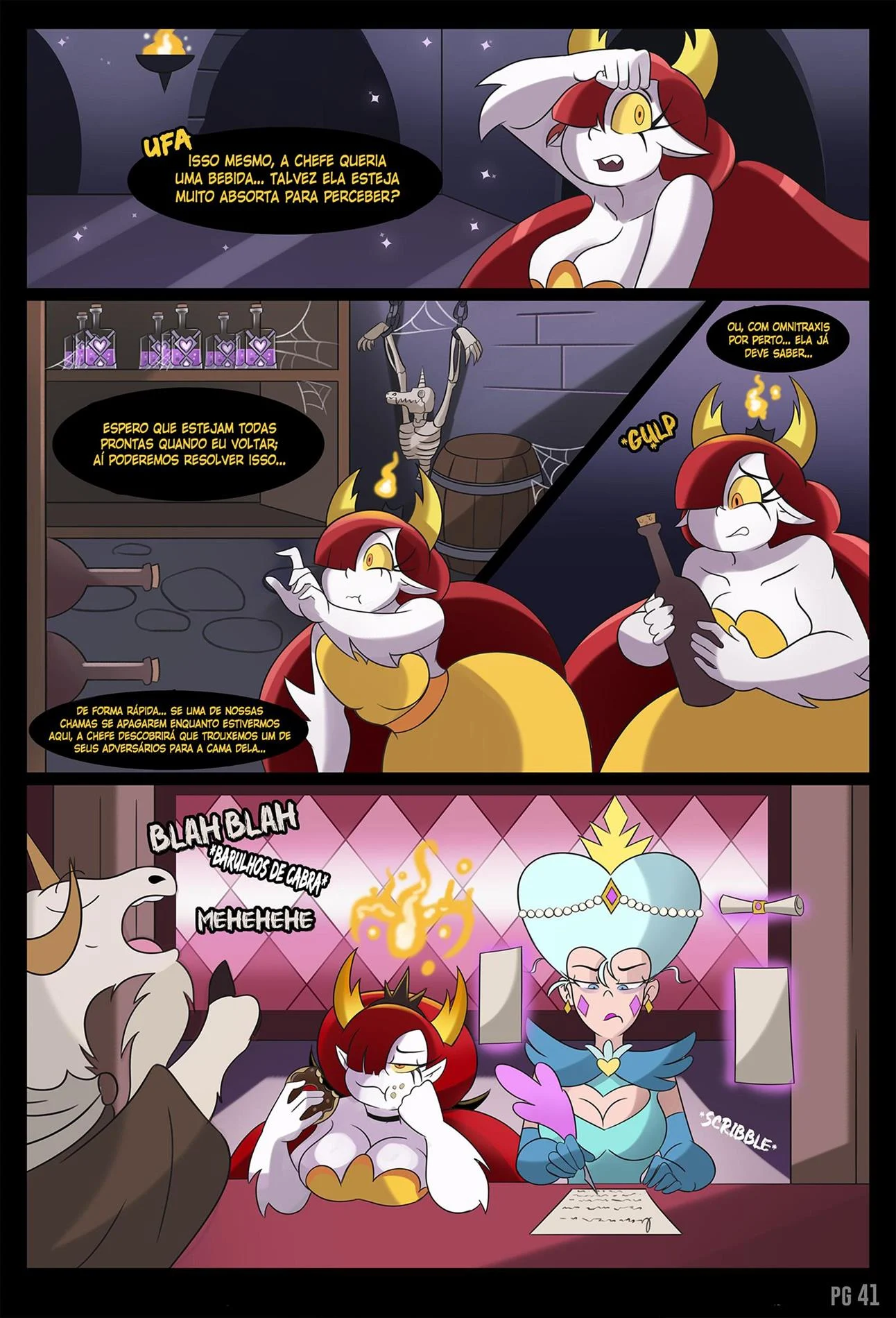 A provação de Hekapoo – Cartoon Pornô – Português do Brasil