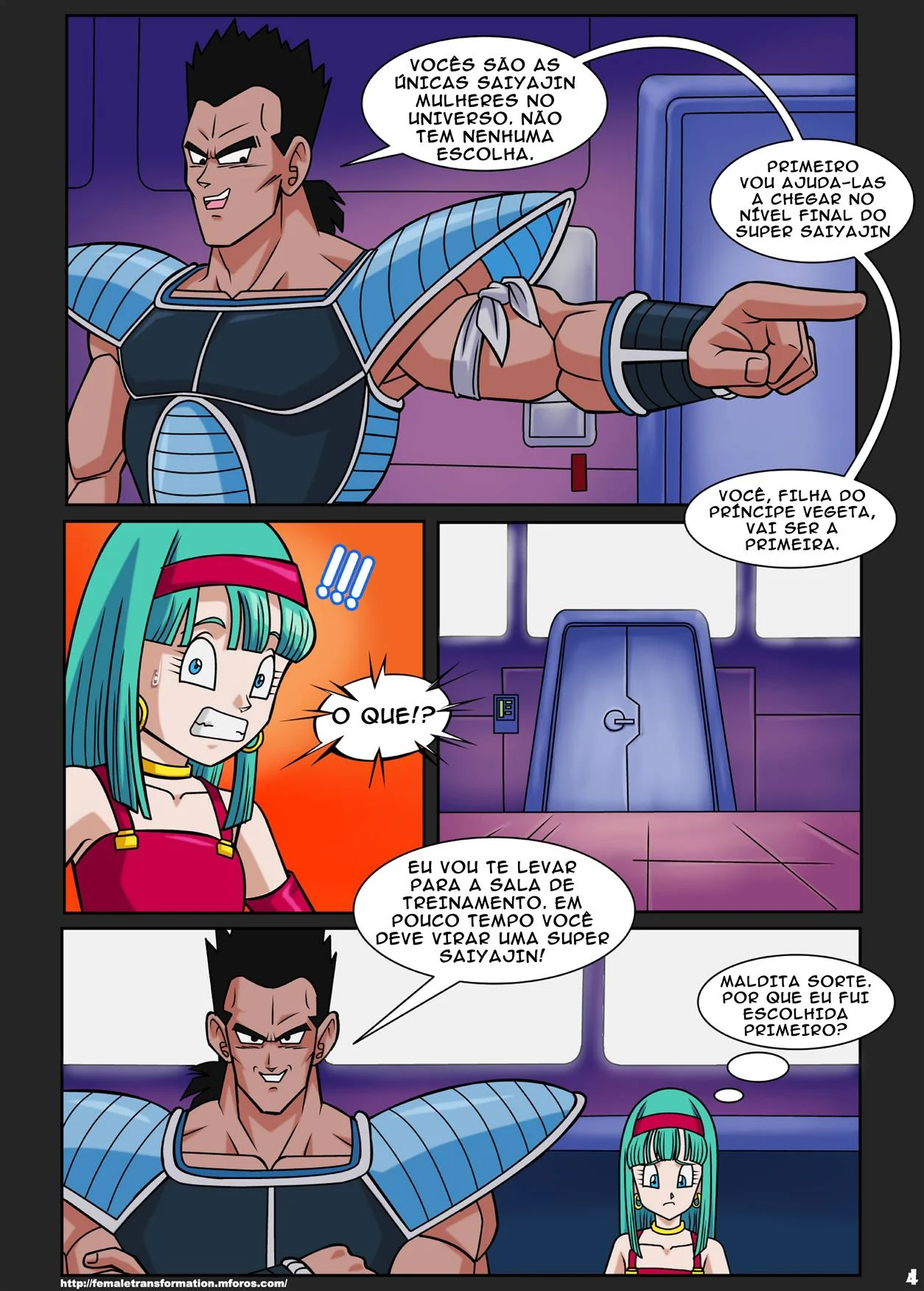 Bra a putinha saiyajin – Dragon Ball Porno – Falas em PT-BR