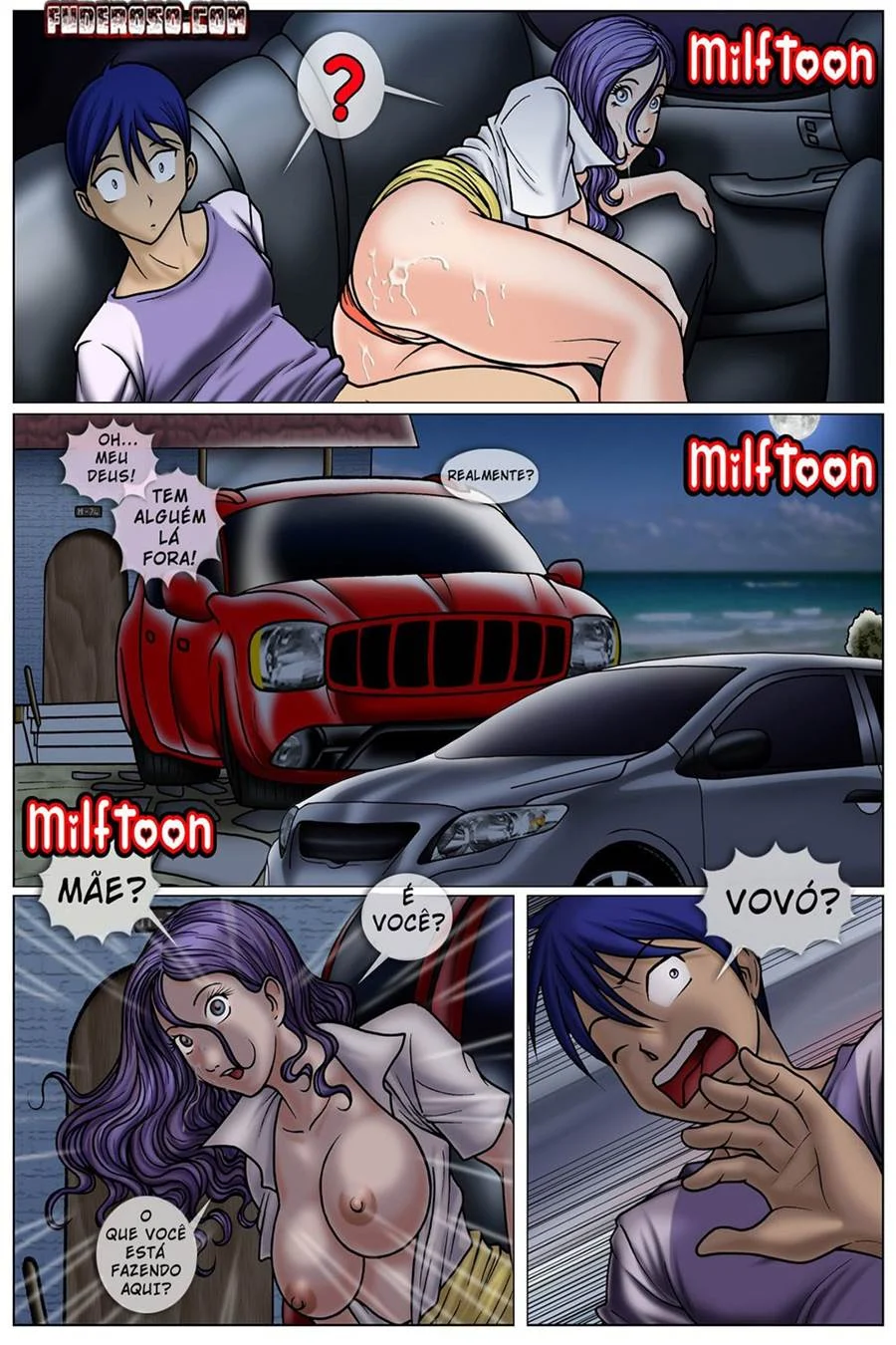 Aventura na Praia 02 – Hentai Incesto – Sem Cortes