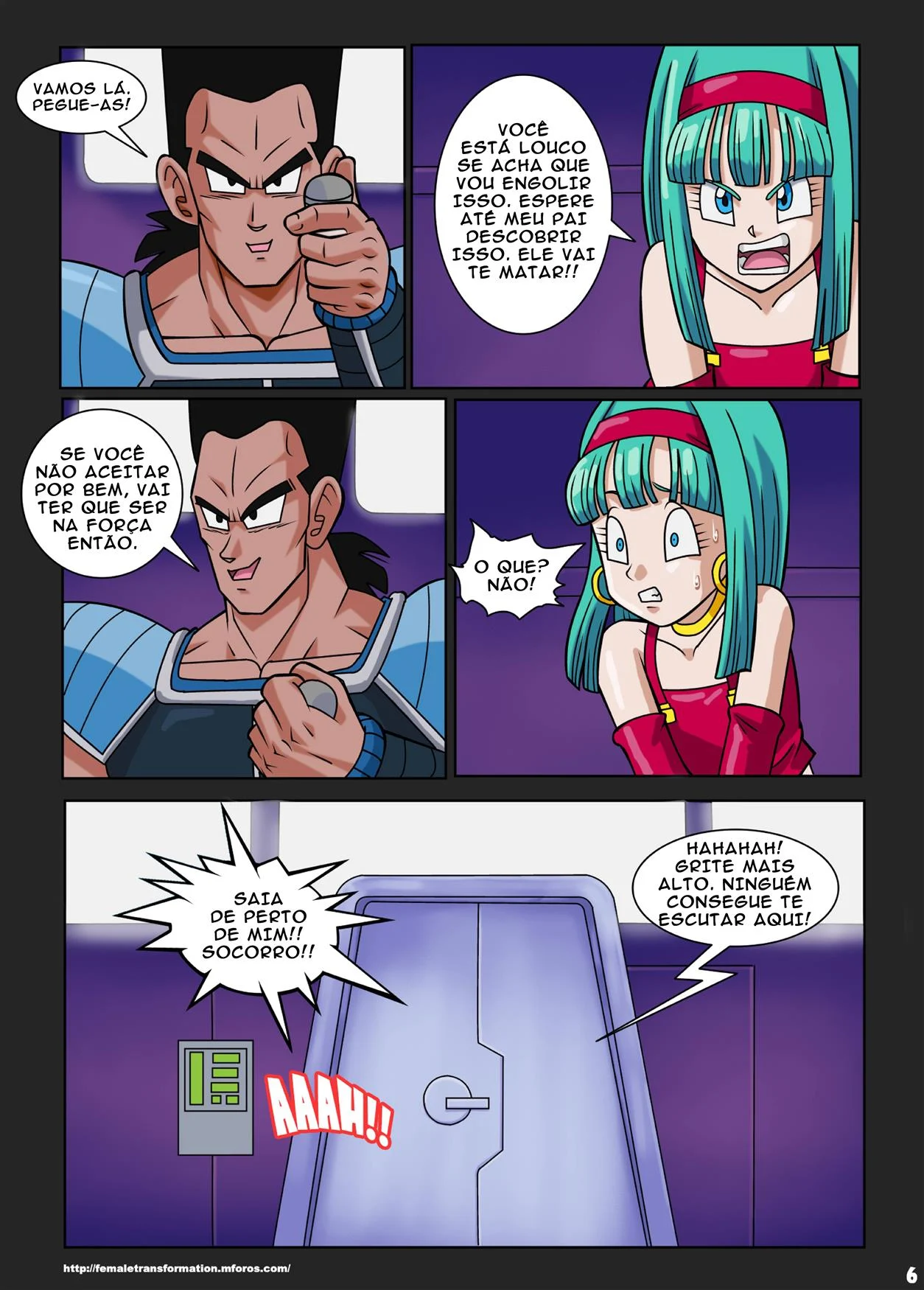 Bra a putinha saiyajin – Dragon Ball Porno – Falas em PT-BR