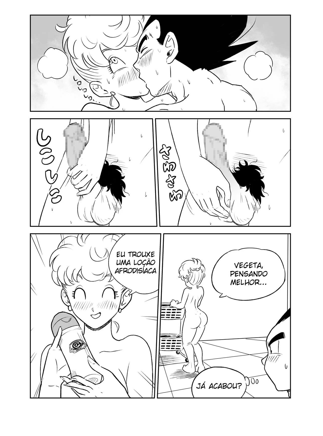 A sogra safada de Vegeta – Manga Hentai – Traduzido para Português