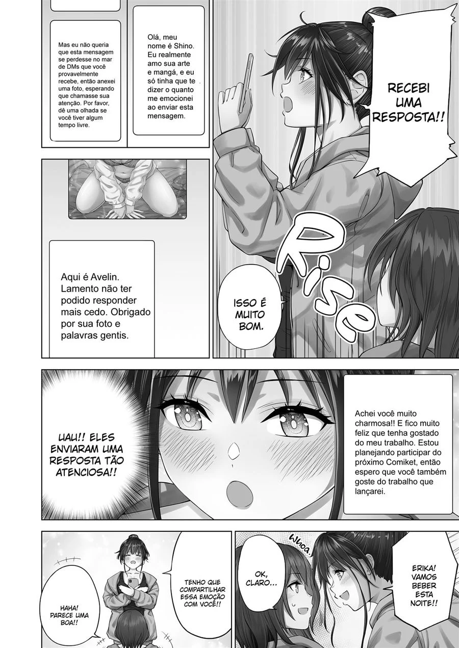 A Imaginação Selvagem de Natsumi – Hentai Preto e Branco – Versão PT-BR