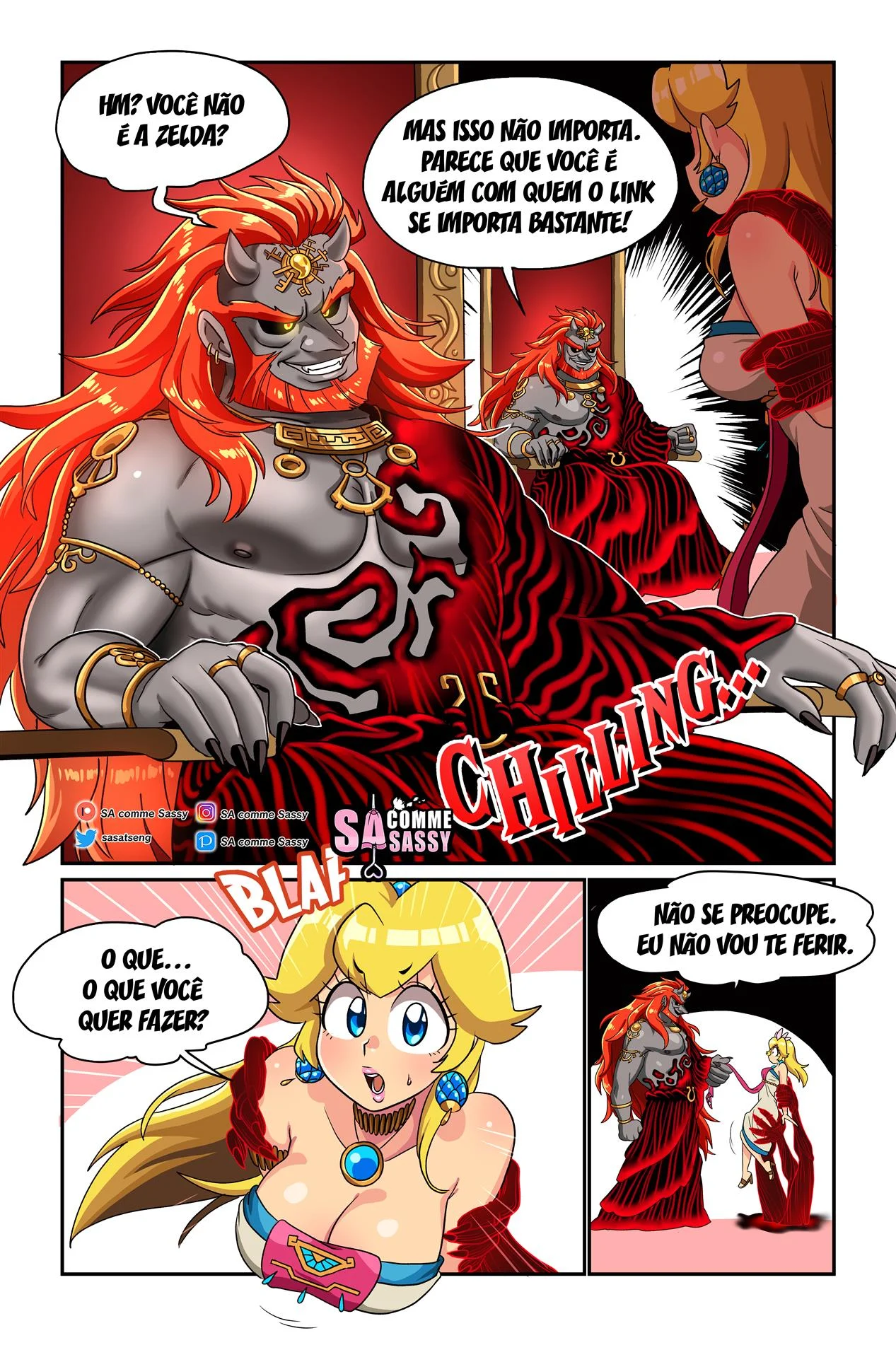 A pseudo princesa – Comics Porno – Versão em Português