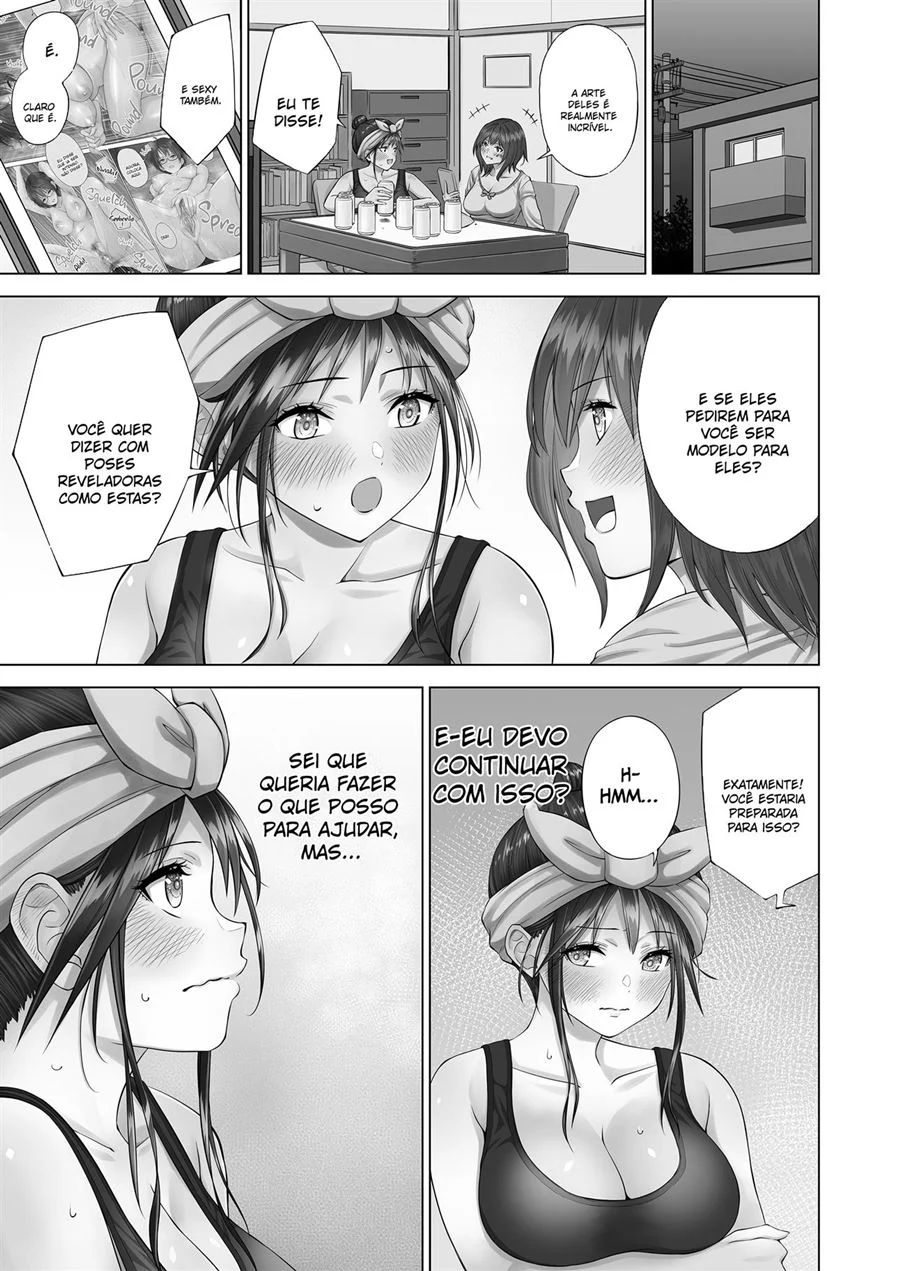 A Imaginação Selvagem de Natsumi – Hentai Preto e Branco – Versão PT-BR