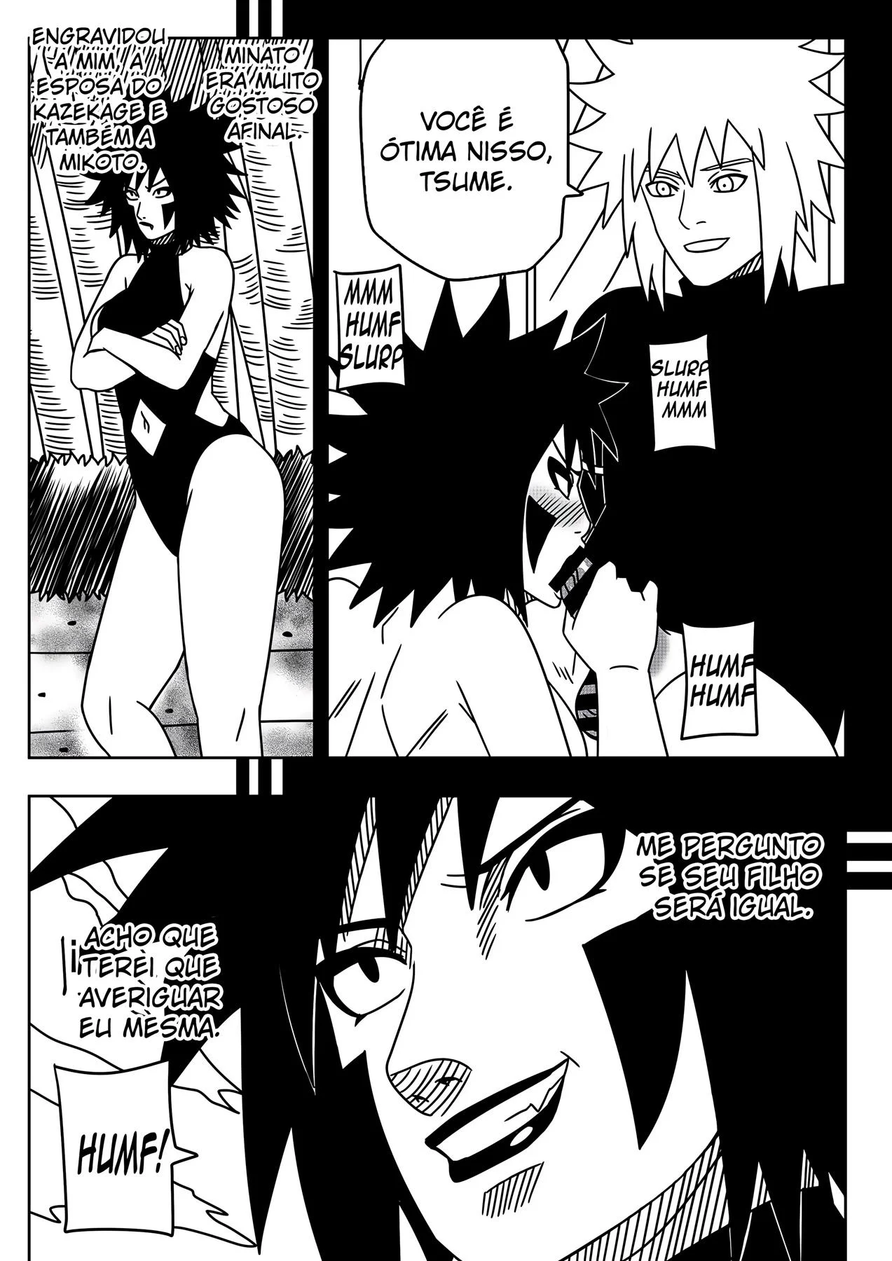 Anko fodendo as ninjas de Konoha – Manga Hentai – Traduzido para Português