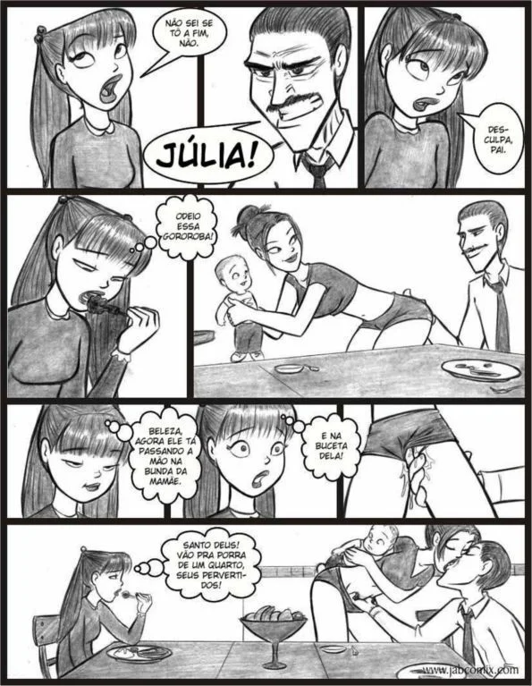 Ay Papi 04 – Hentai Incesto – Quadrinho em PT-BR