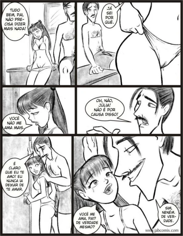 Ay papi 06 quadrinhos porno pai comendo cu da filha – Hentai Incesto – Português do Brasil
