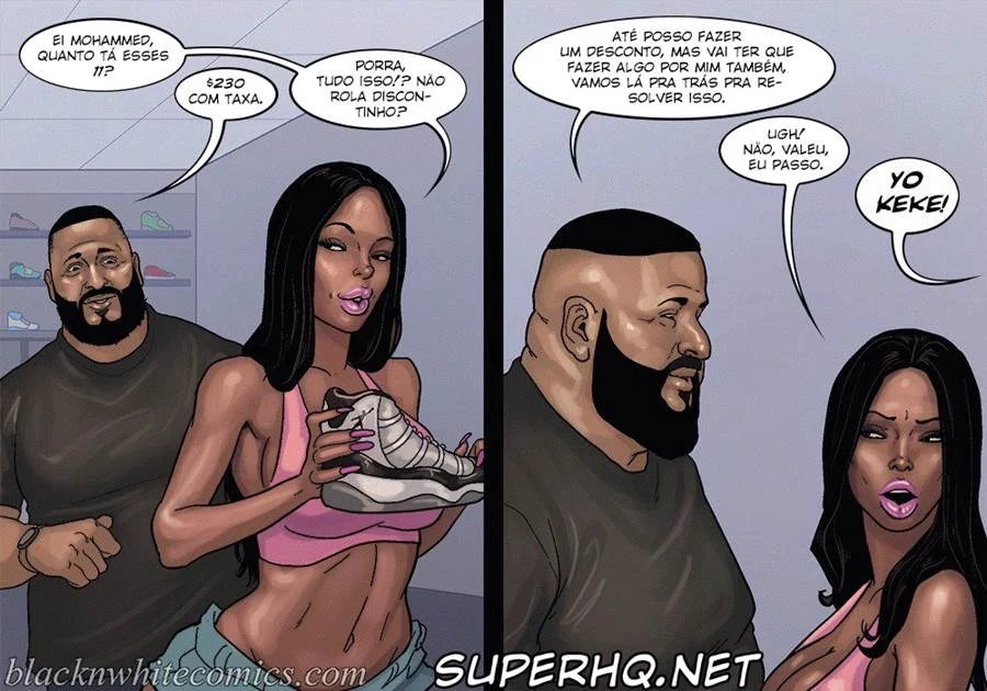 Chocolate City: Foda Interracial Escancarada e Sem Censura