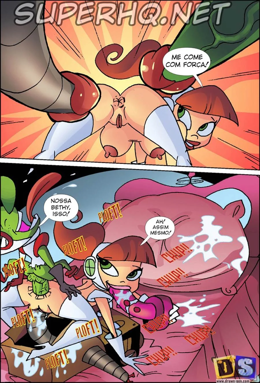 Atomic Betty – Gibi Pornô – Sem Cortes