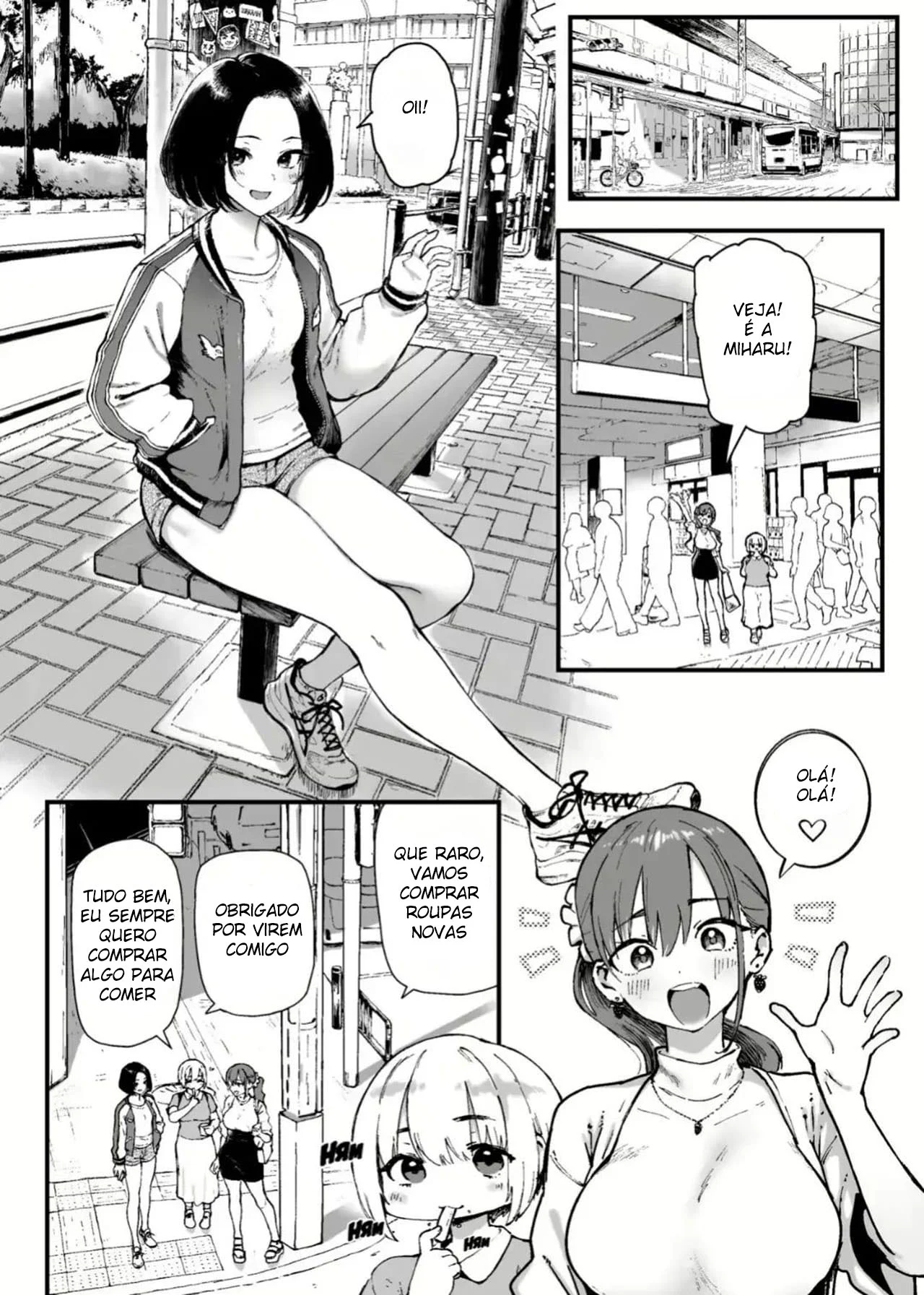 A Primeira Vez De Miharu – Doujinshi – Versão Completa