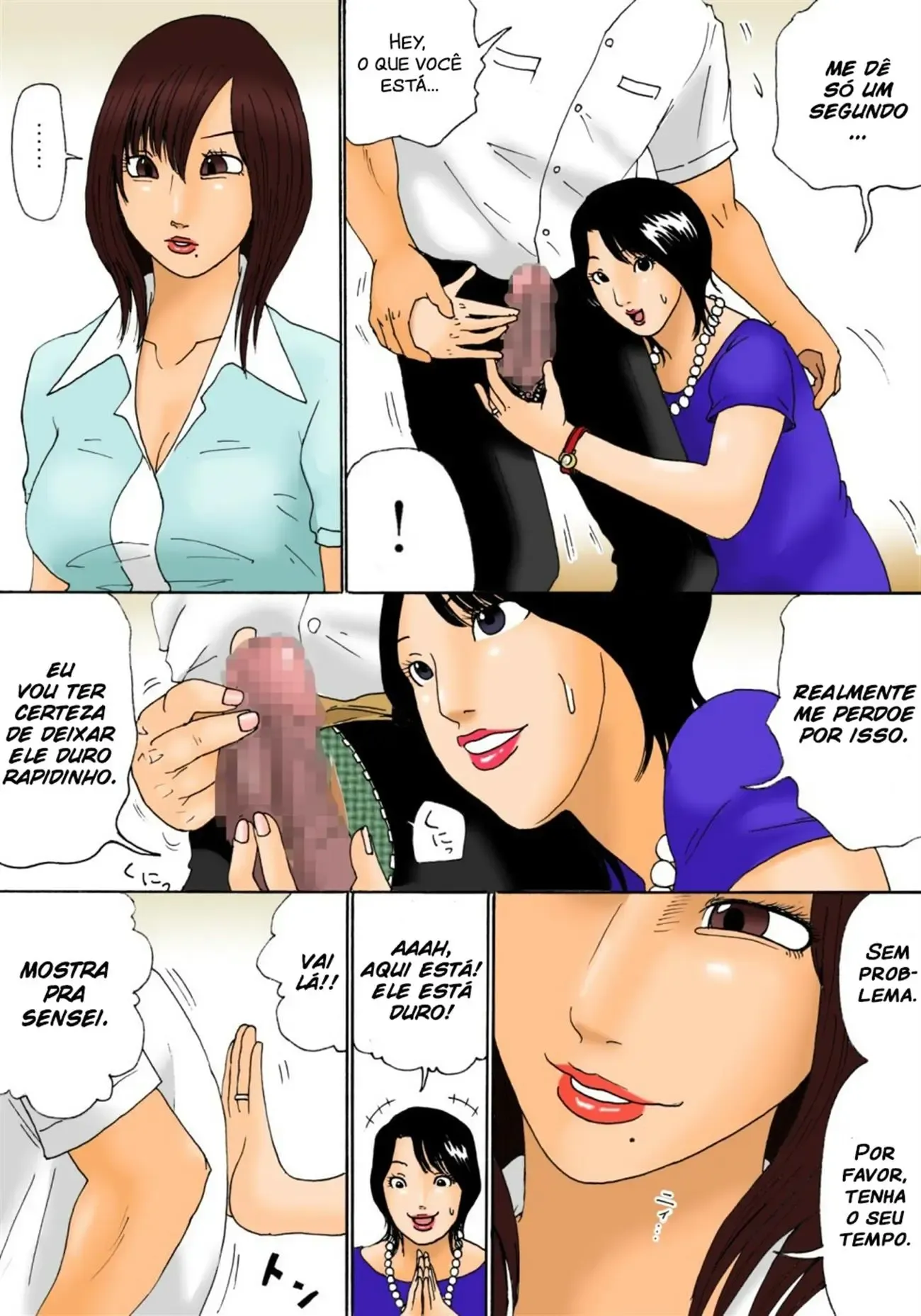 Assistindo o filho trepar – Super HQ – Versão Brasileira