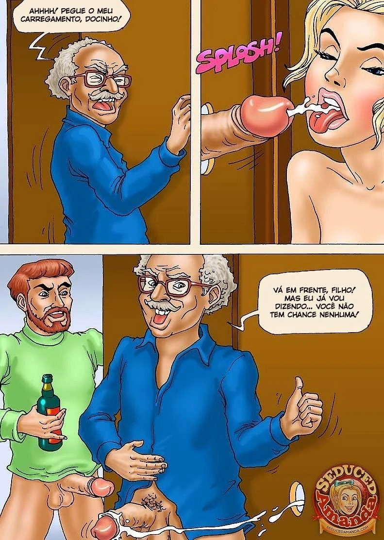 A Serious Bet – Quadrinhos Pornô – Versão Brasileira