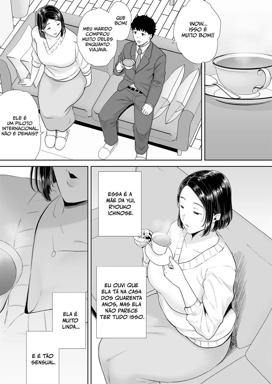 A mãe da minha namorada é uma tentação – HQ Traição – Versão em Português