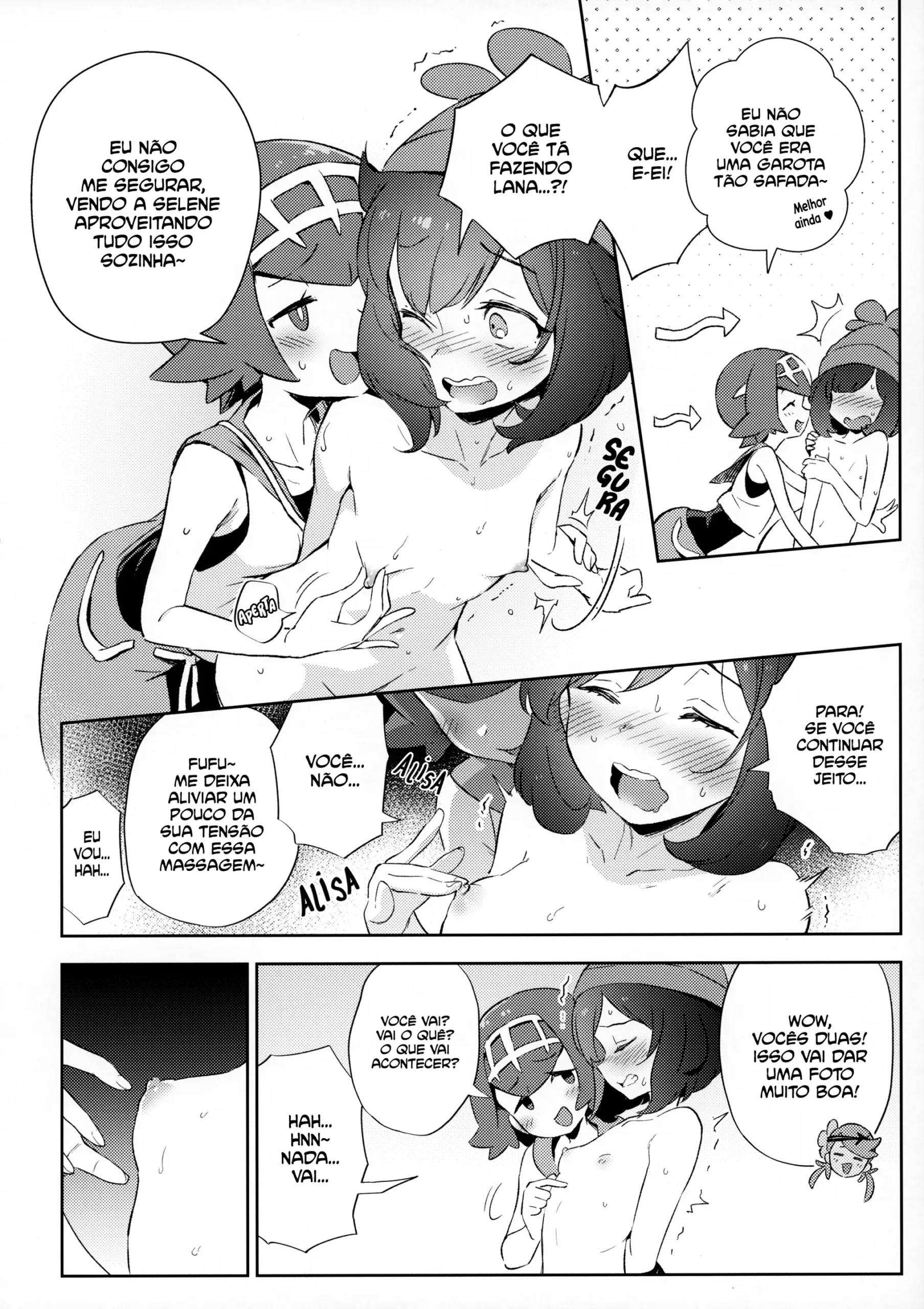 Aventuras Eróticas Explícitas das Garotas em HQ Proibida