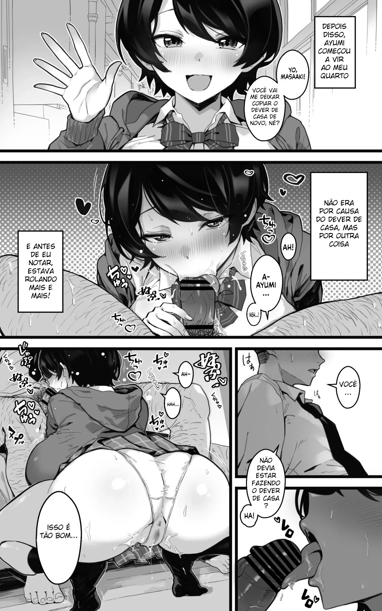 Beijos Profundos Com Minha Amiga de Infância Boazuda – Super Hentai – Sem Censura