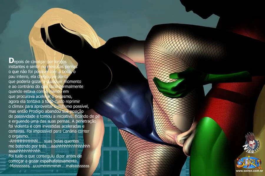 Canário Negro – Quadrinhos Pornô – Sem Censura