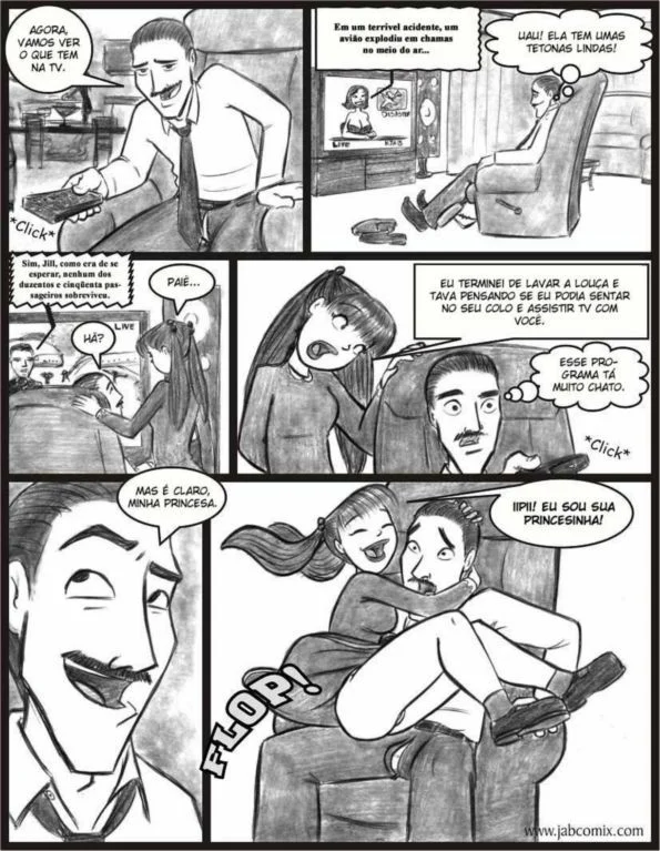 Ay Papi 04 – Hentai Incesto – Quadrinho em PT-BR