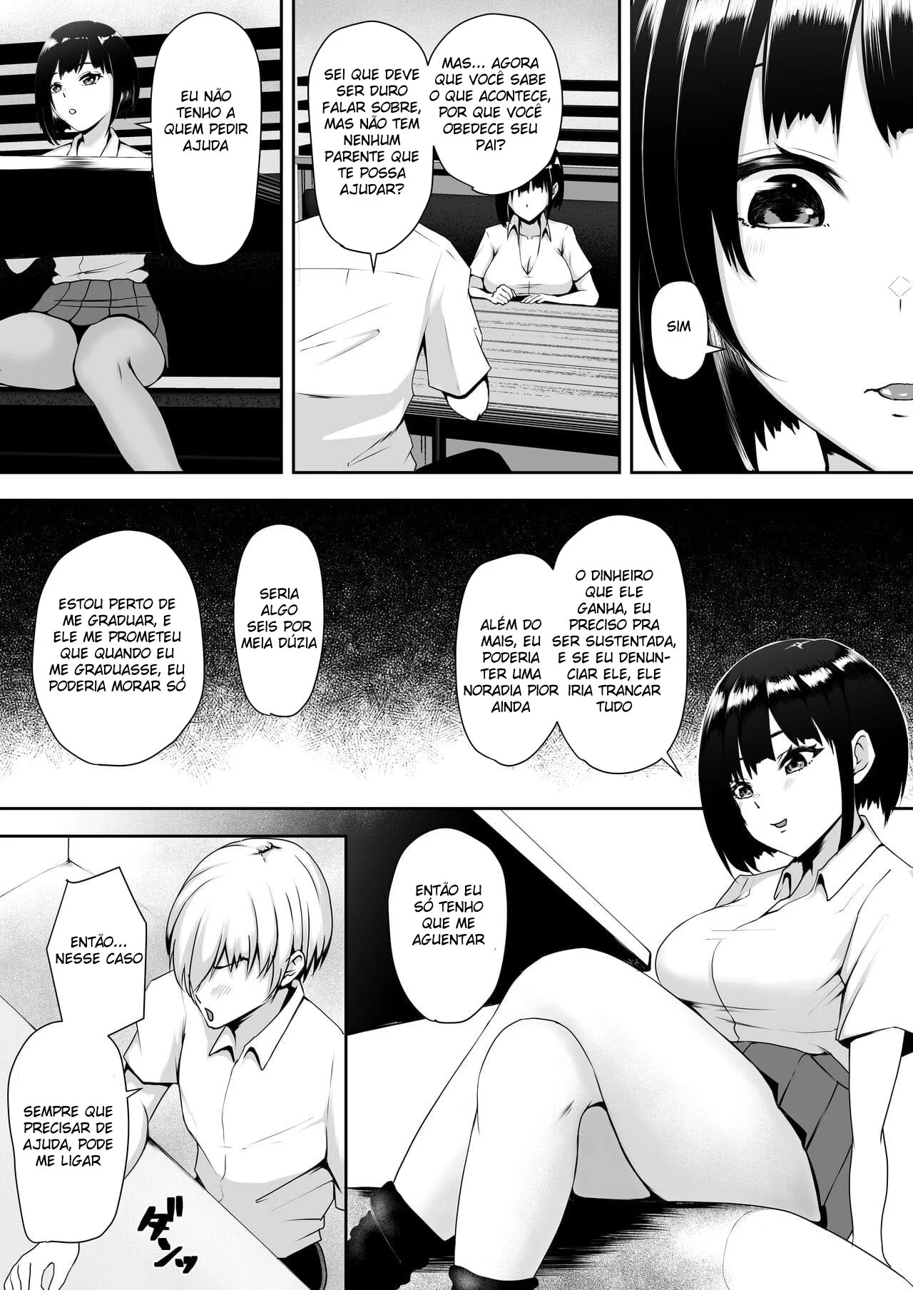 Buceta Compartilhada ~ Até a Filha do Chefe Sucumbir ~ – Doujinshi – Versão Brasileira