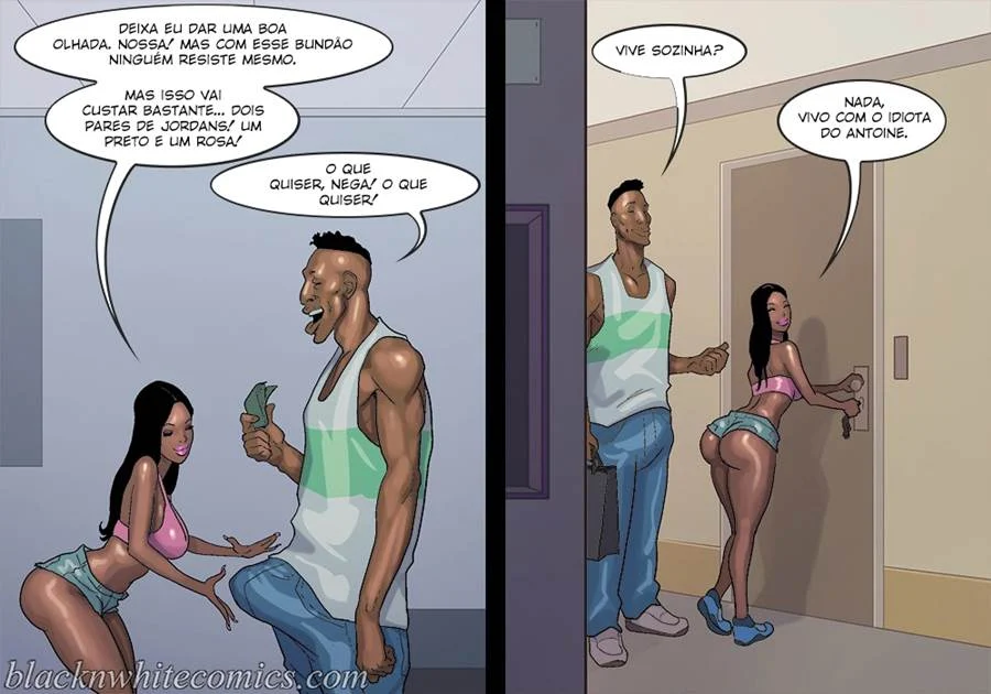 Chocolate City: Foda Interracial Escancarada e Sem Censura