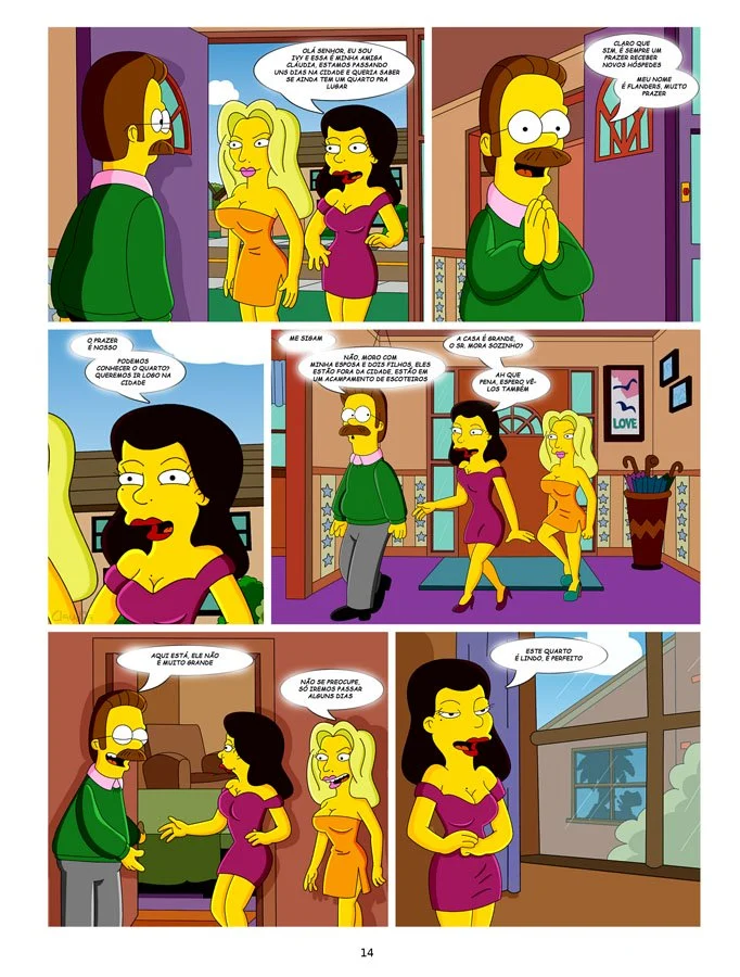 Boa foda em Familia Simpsons – Quadrinhos Pornô – Português do Brasil