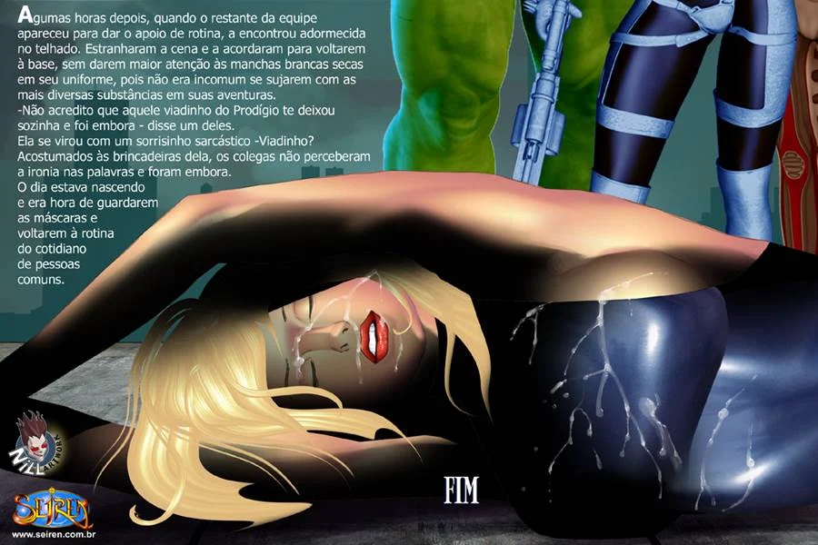 Canário Negro – Quadrinhos Pornô – Sem Censura