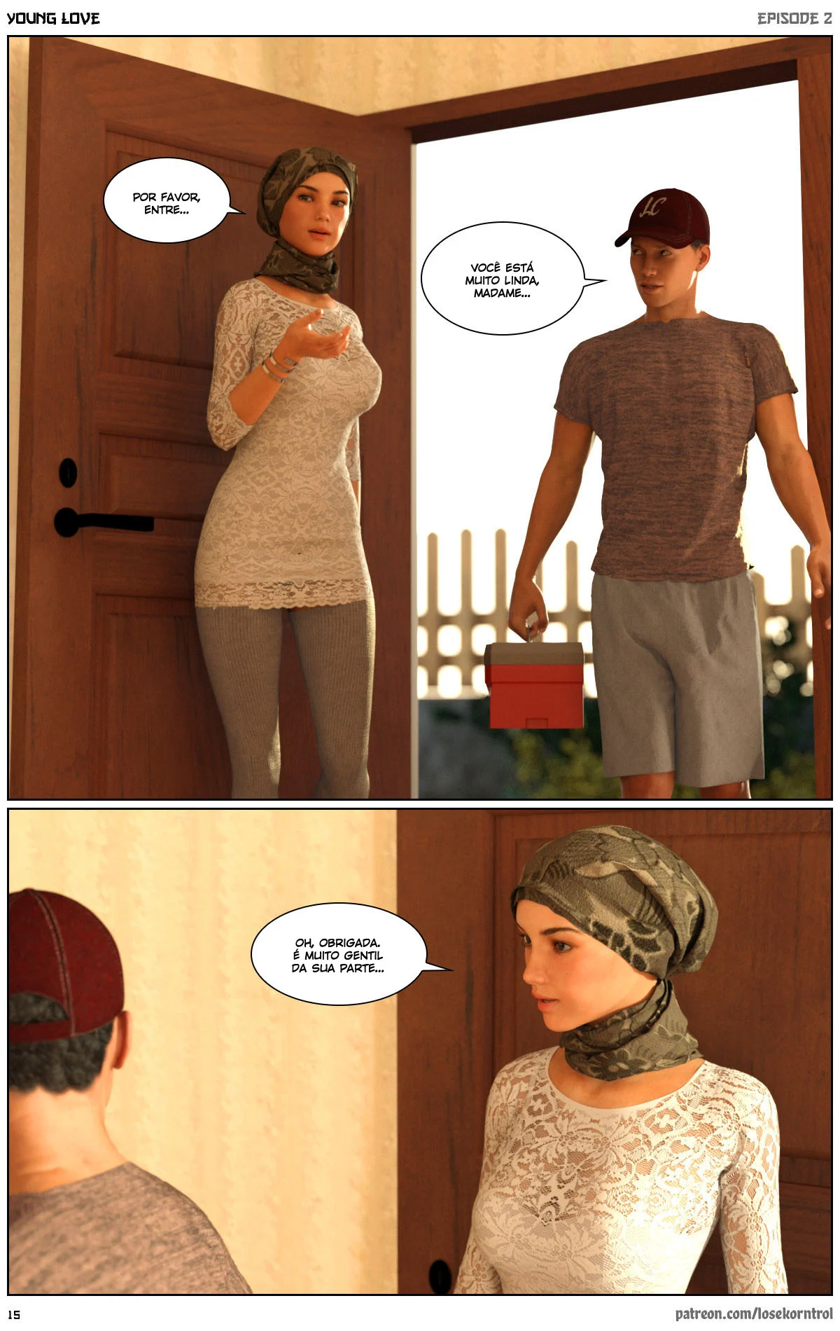 3D quadrinhos adulto jovem amor Parte 2 – Hentai 3D – Português do Brasil