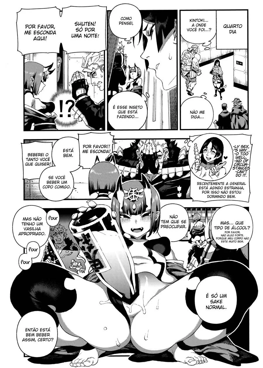 CHALDEA MANIA – Hentai Preto e Branco – Versão Completa