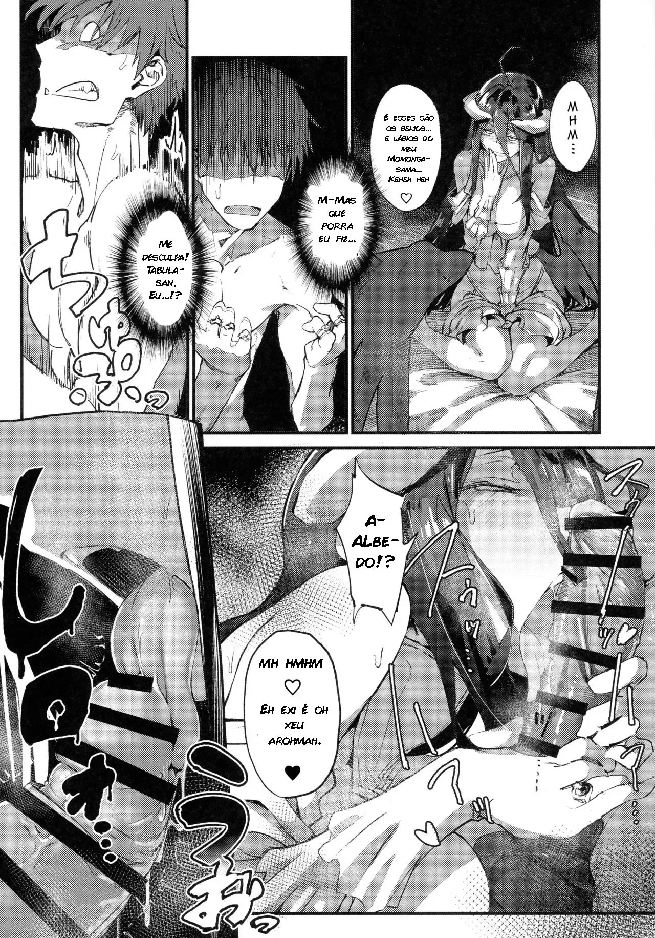 Ainz – Hentai Preto e Branco – Versão Completa