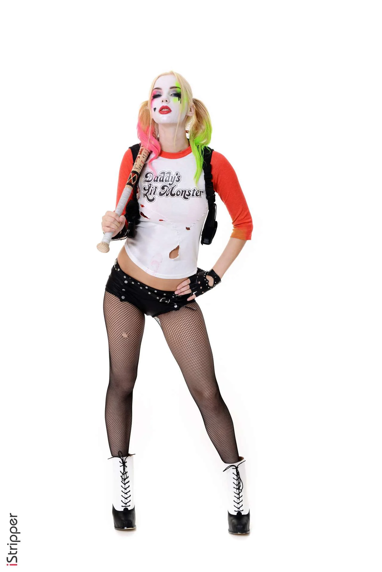 Arlequina cosplay porno a malandra mais sexy do mundo – Cosplay Pornô – Versão PT-BR