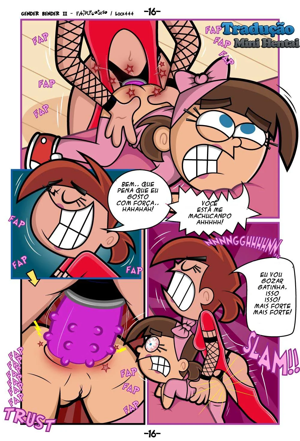 Cartoon Hentai Os Padrinhos Mágicos – Cartoon Pornô – Falas em PT-BR