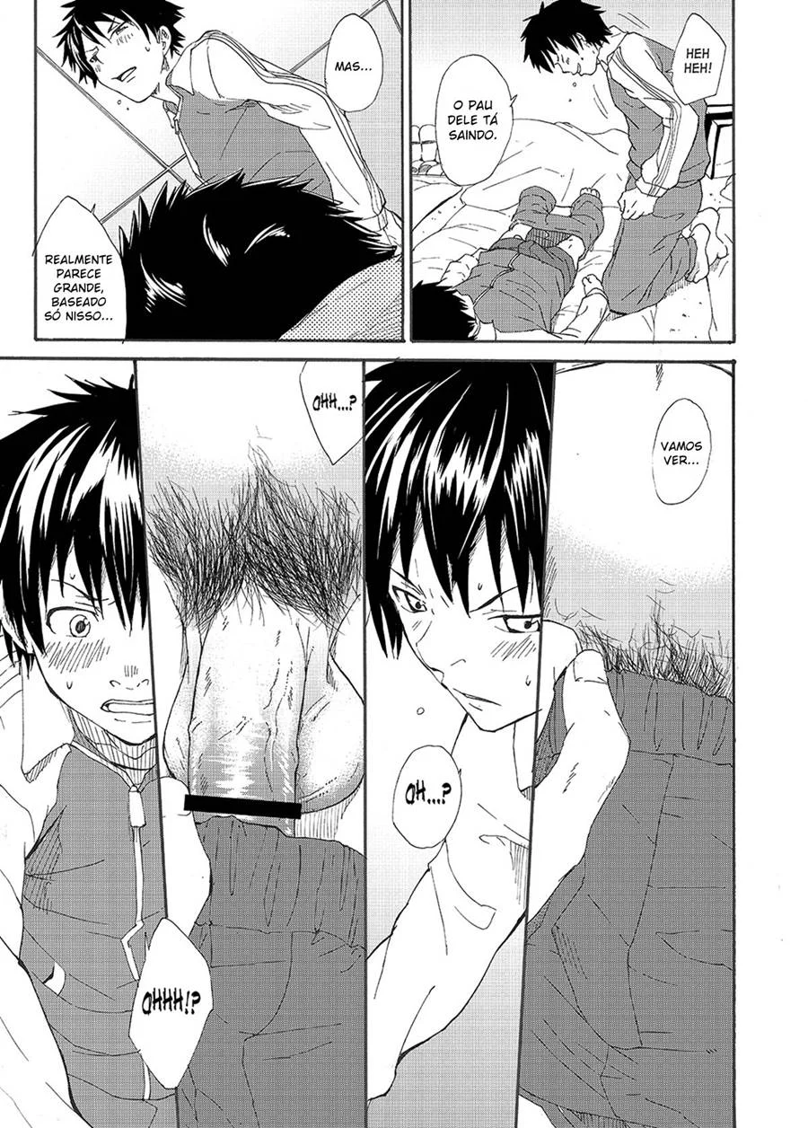 Aluno do pau gigante – Hentai Gay – Português do Brasil