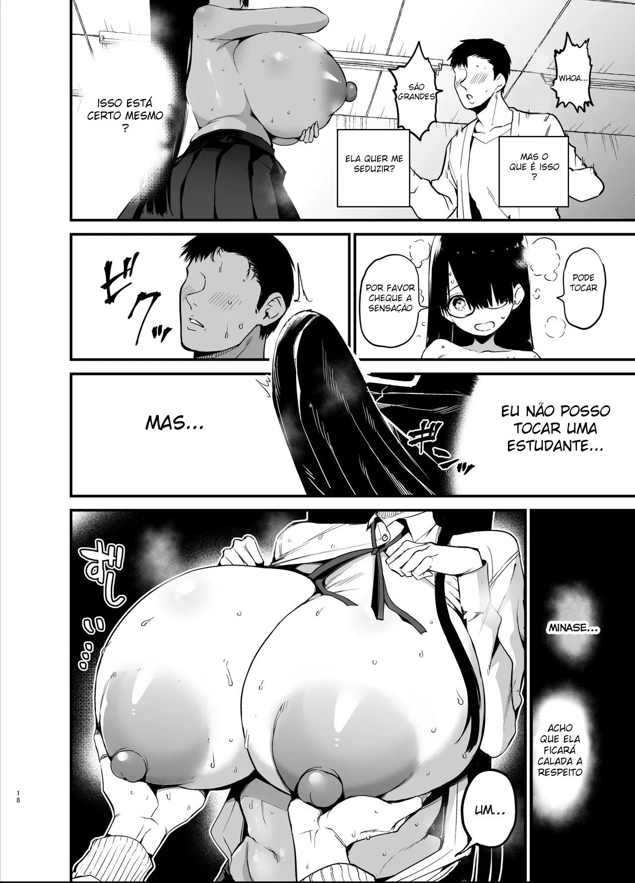 A Garota Introvertida dos Peitos GG – Mundo Hentai – Português do Brasil