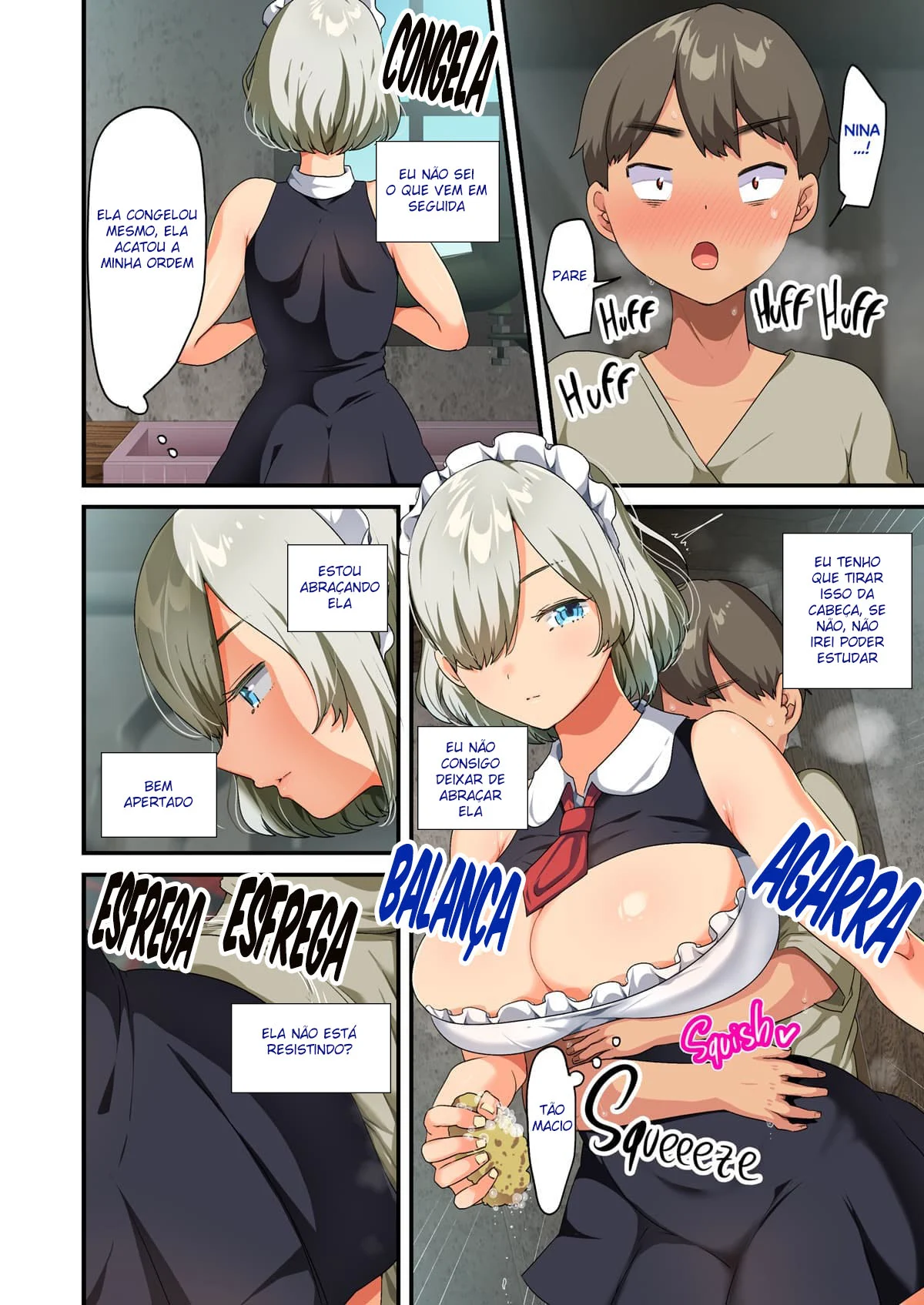 Ao Fim da Guerra, Eu Trouxe uma Bela Androide Peituda Para Minha Casa – Hentai – Sem Censura