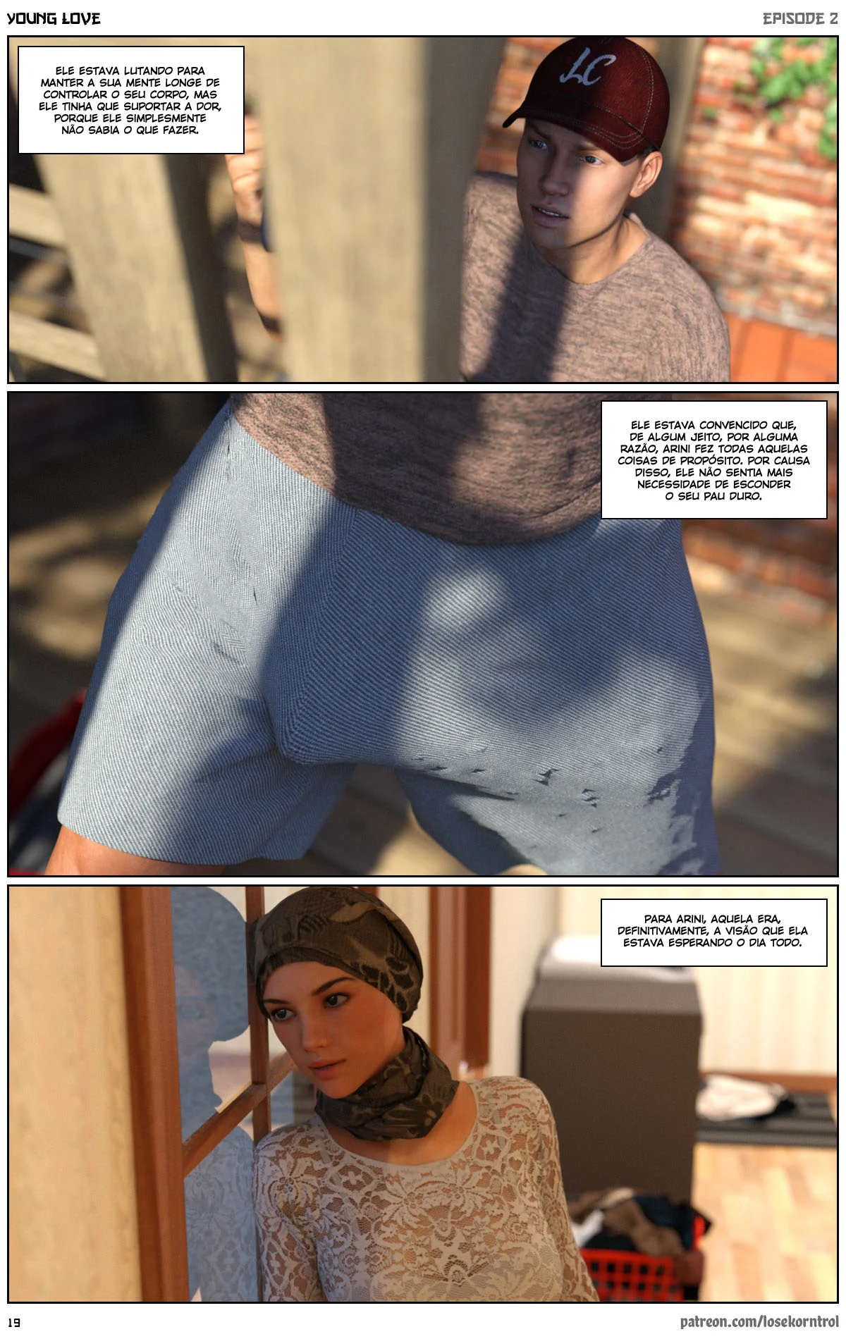 3D quadrinhos adulto jovem amor Parte 2 – Hentai 3D – Português do Brasil