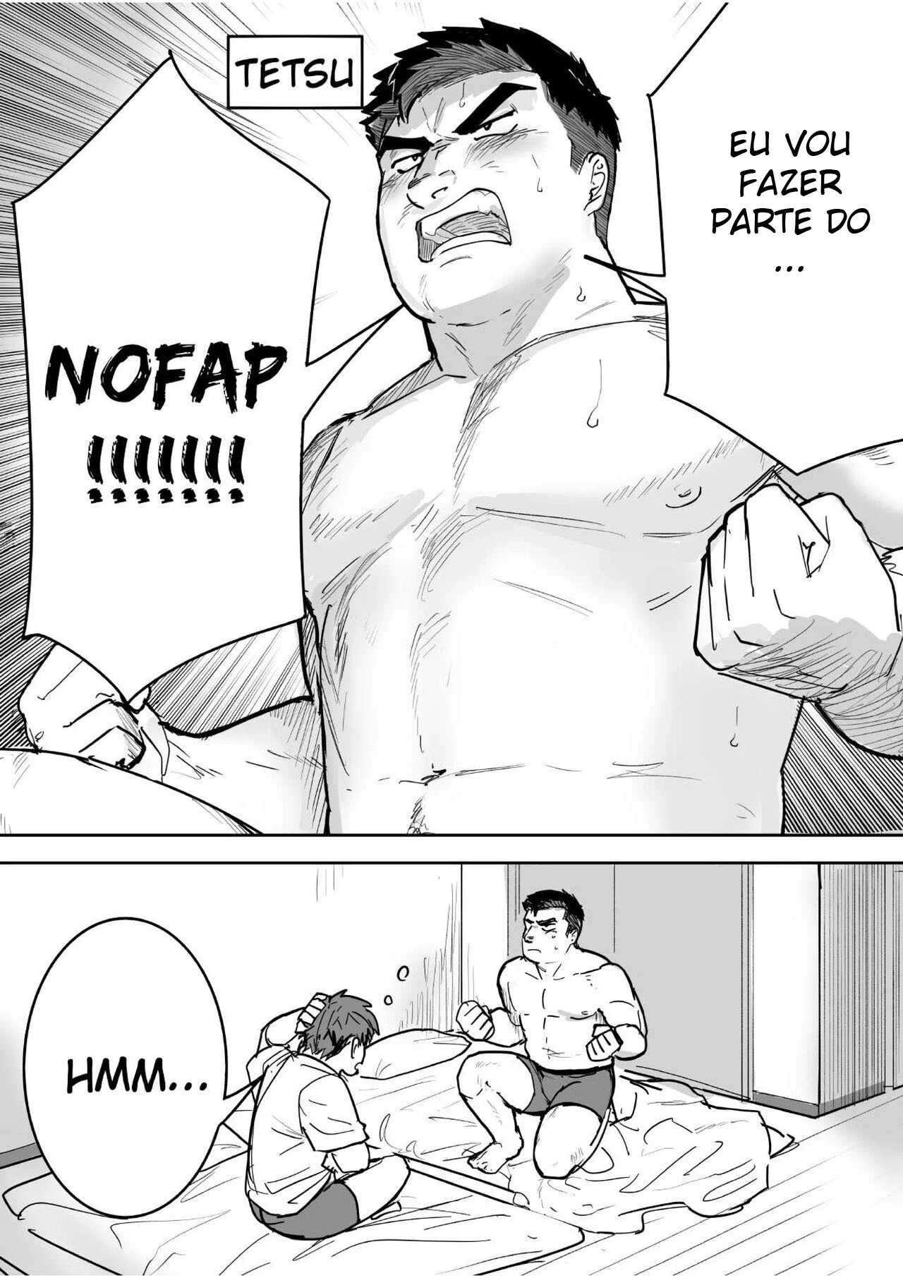 A História De Um Estudante Que Se Restringe Sexualmente, Mas Acaba Explodindo de Tesão – Hentai Gay – Versão em Português