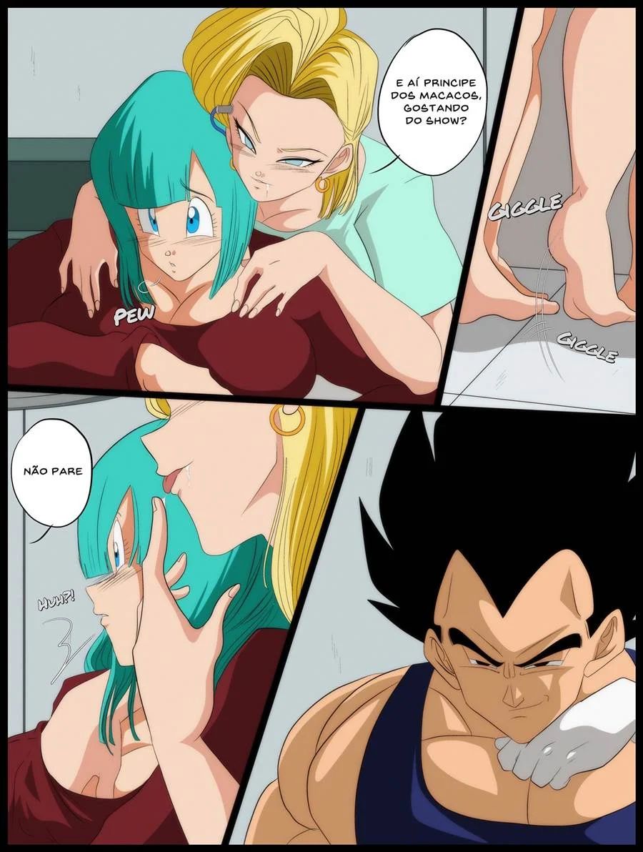 Blackout: Andróide 18 x Bulma – Hentai – Alta Qualidade em PT-BR