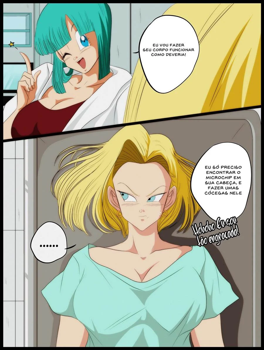 Blackout: Andróide 18 x Bulma – Hentai – Alta Qualidade em PT-BR