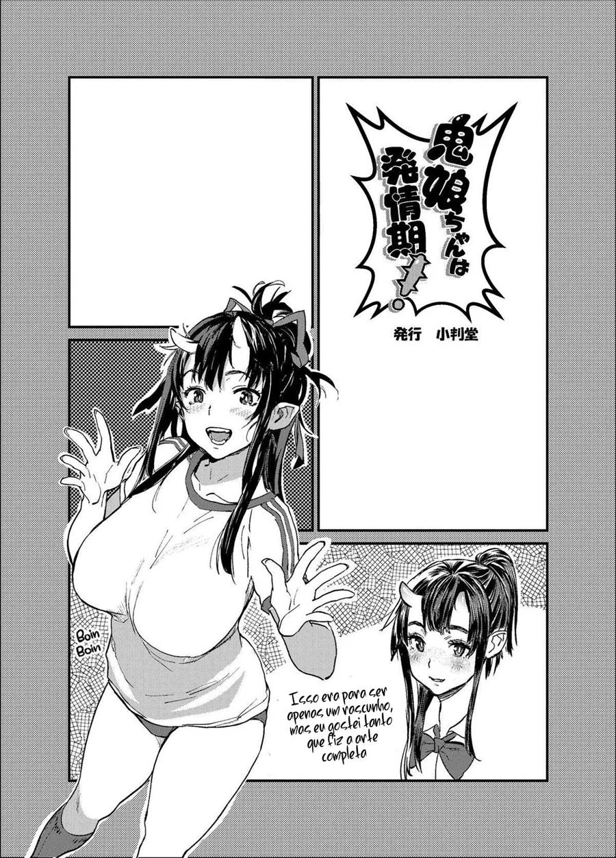 A Garota Oni está em Chamas! – Hentai Preto e Branco – Traduzido para Português