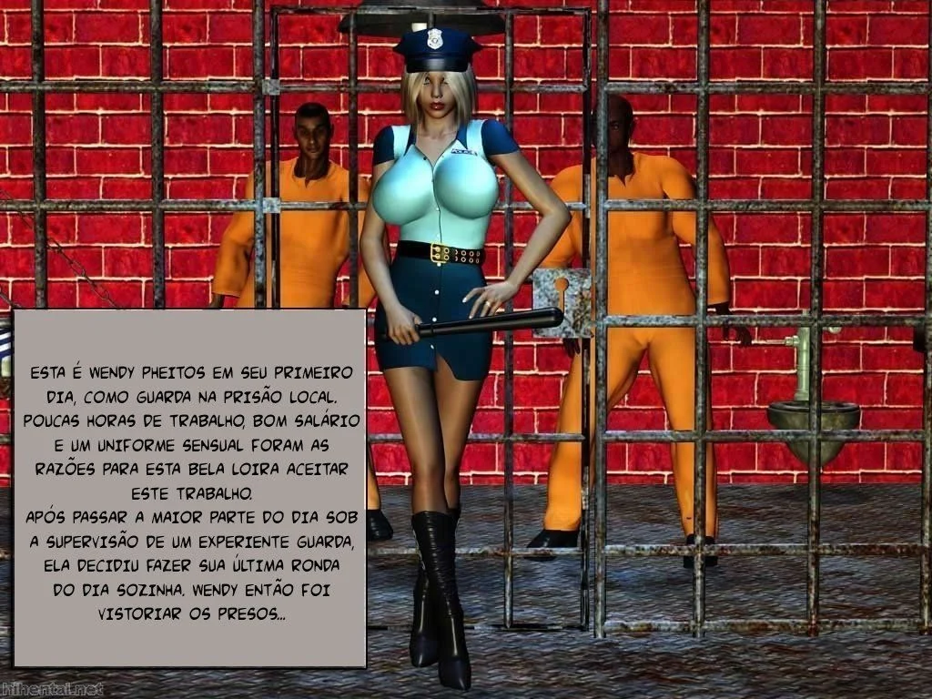 Gemendo de Prazer com uma Loira de Buceta Apertada - Hentai Safado em HQ