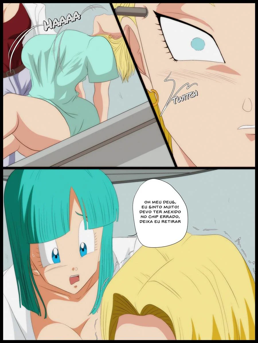 Blackout: Andróide 18 x Bulma – Hentai – Alta Qualidade em PT-BR