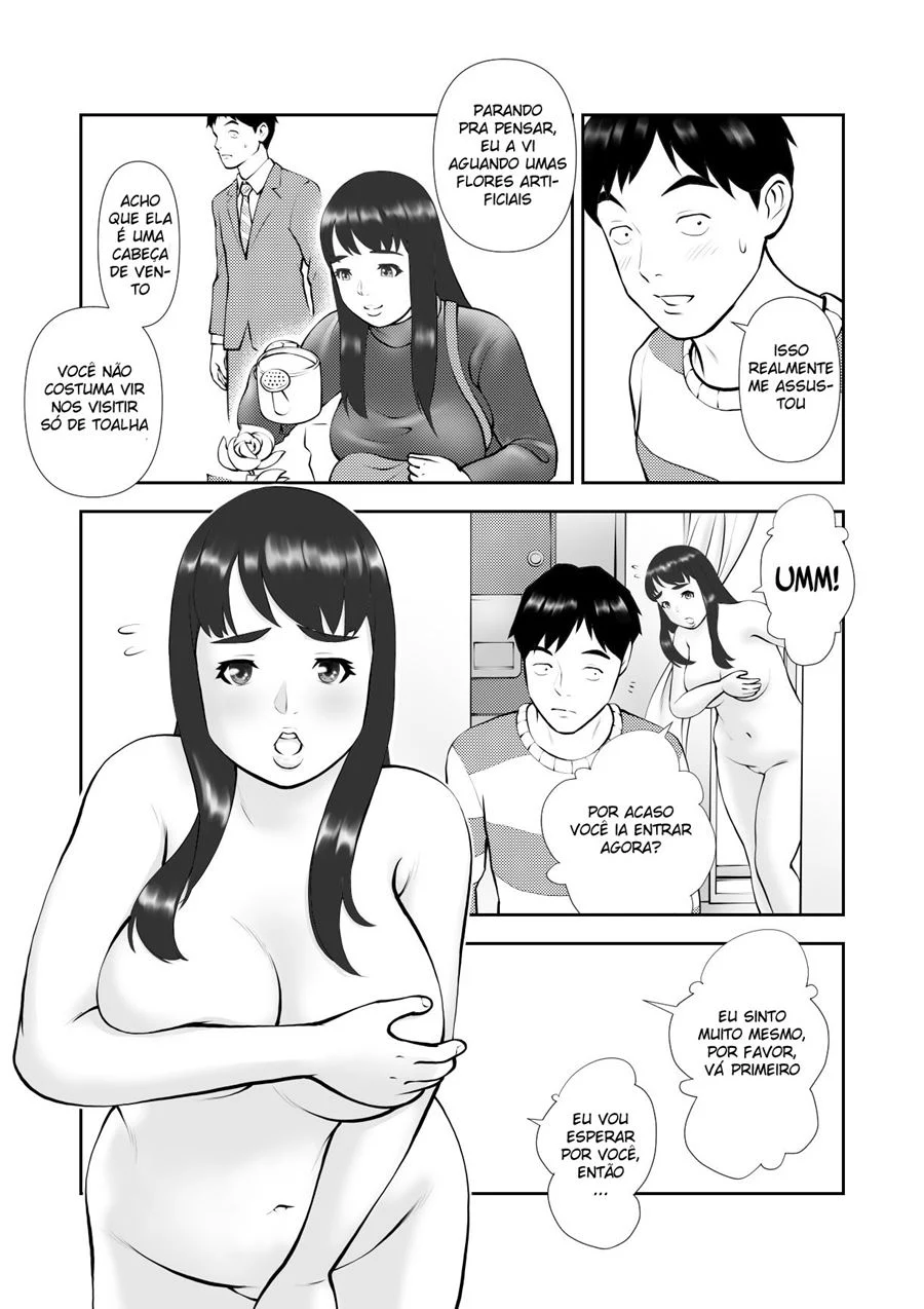 A Minha Vizinha Gordinha e Bobinha Veio Usar Meu Chuveiro – Doujinshi – Traduzido para Português A Minha Vizinha Gordinha e Bobinha Veio Usar Meu Chuveiro – Doujinshi – Traduzido para Português