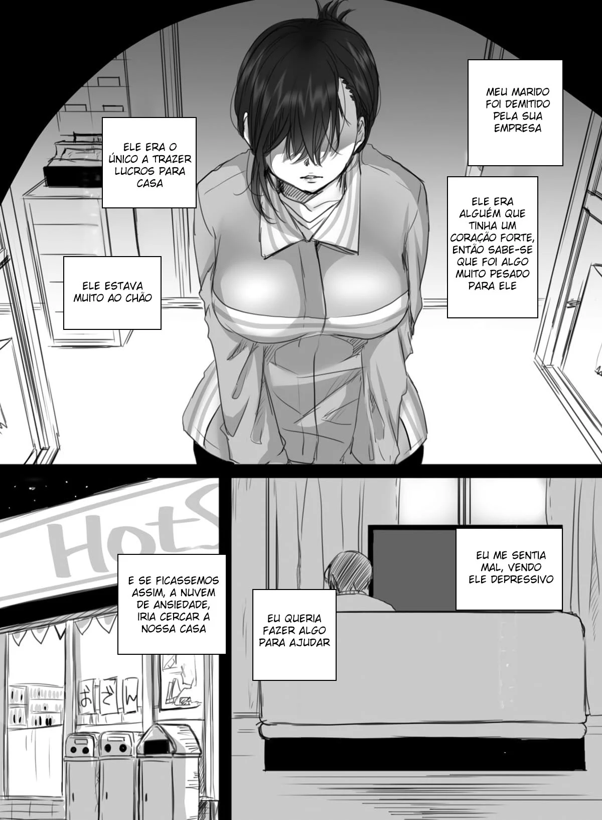 15 Minutos de Hora Extra – Hentai Preto e Branco – Traduzido para Português 15 Minutos de Hora Extra – Hentai Preto e Branco – Traduzido para Português