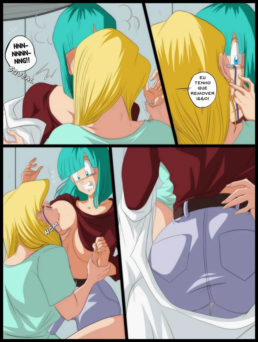 Blackout: Andróide 18 x Bulma – Hentai – Alta Qualidade em PT-BR