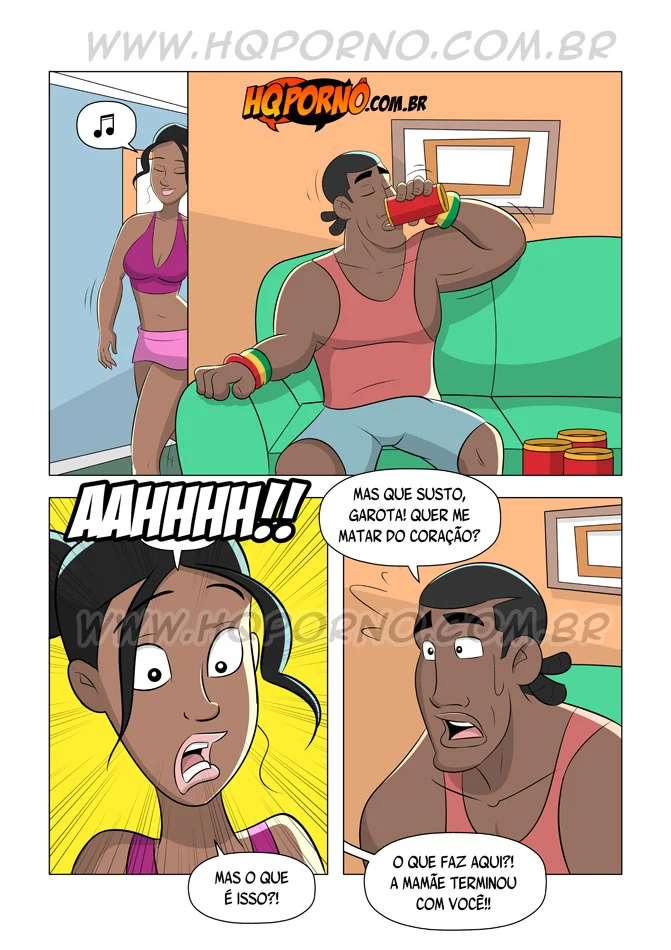 Acertando As Contas Com O Papai – HQ de Sexo – Sem Censura