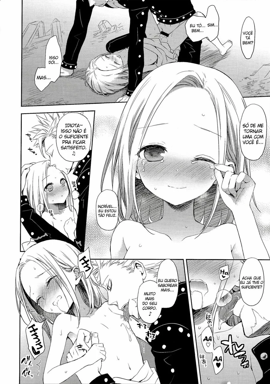 Ban arrombando bucetinha da Elaine – Nanatsu no Taizai Hentai – Traduzido para Português